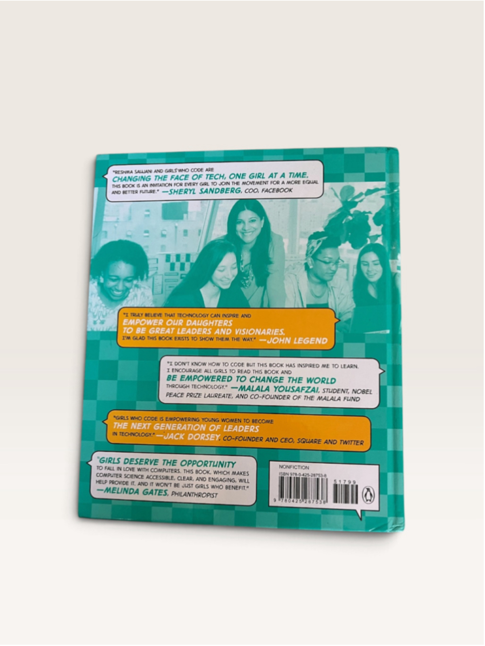 Girls Who Code Reshma Saujani Hardcover STEM Coding Computer Science - Picture 2 of 9